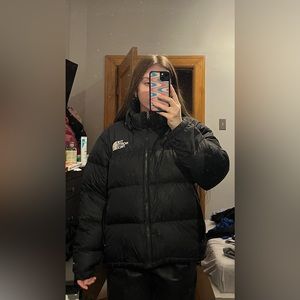 Black North Face Retro 1996 Nuptse